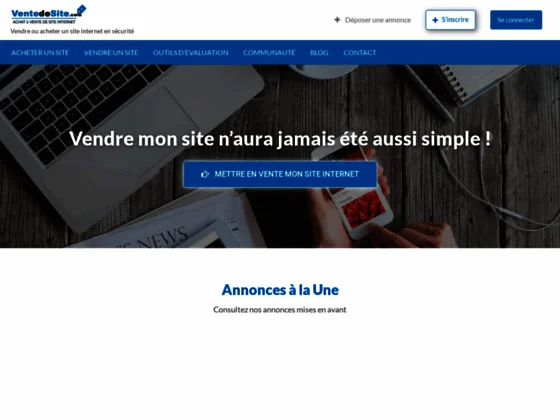 Site en vente