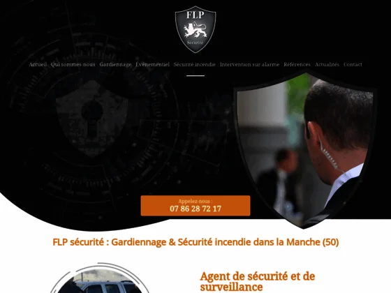 FLP sécurité : agence de sécurité incendie & gardiennage à La Haye dans la Manche (50)