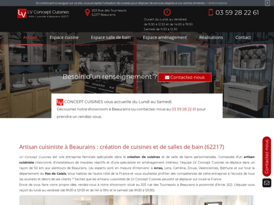 Contacter un installateur de cuisine à Beaurains