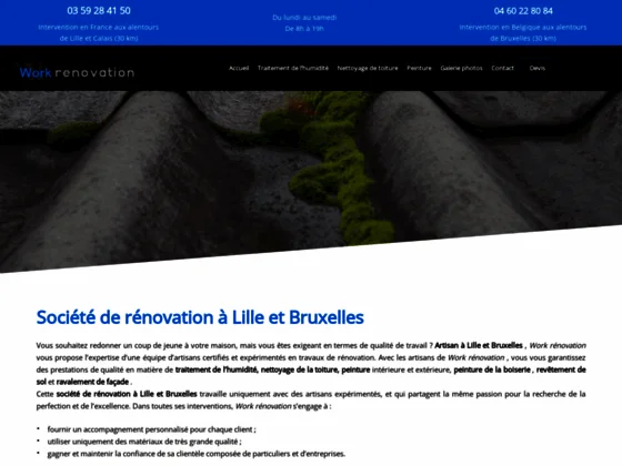 Travaux de peinture à Bruxelles