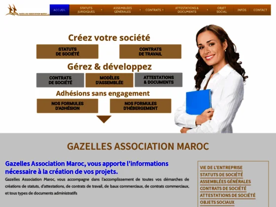 Gazelles Association Maroc : Association Maroc