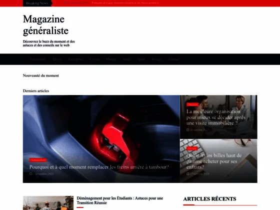 Blog généraliste