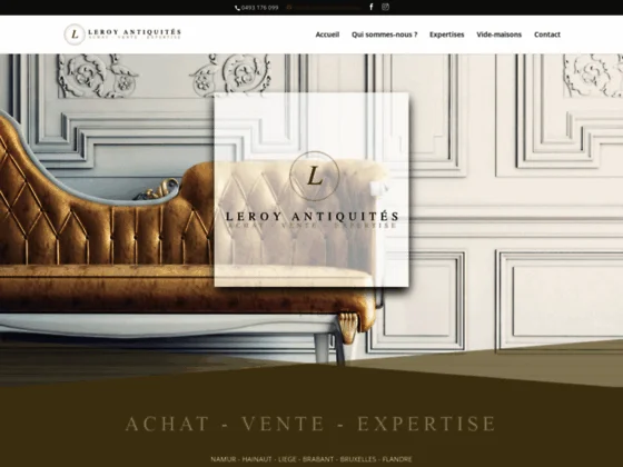 Antiquités Leroy - Antiquaires experts à Namur, Bruxelles et en Belgique