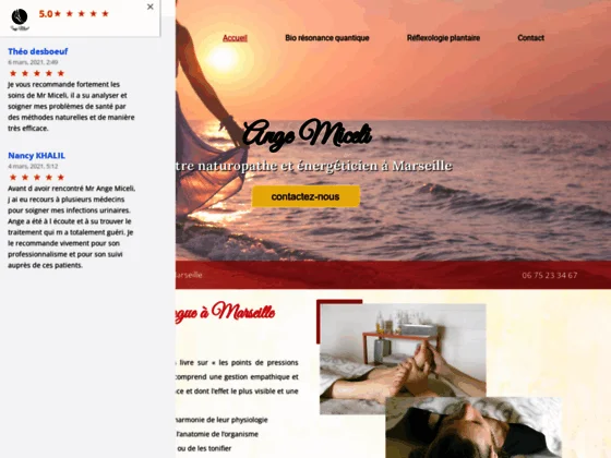 Votre thérapeute à Marseille - Ange Miceli 