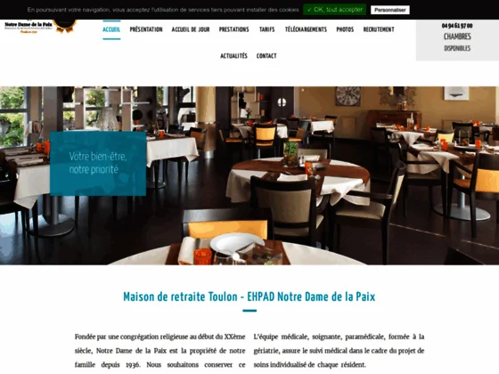 Une maison de retraite au cœur de Toulon.