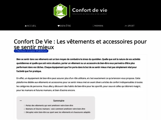 www.confortdevie.com