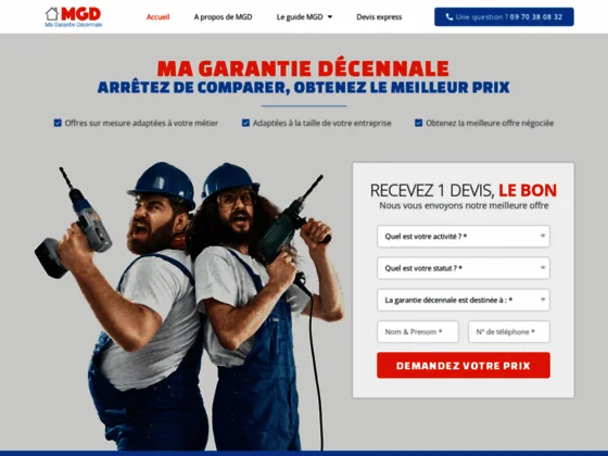 La garantie décennale sur mesure