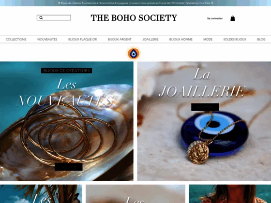 bijoux bohème de créateur The Boho Society