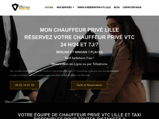 Mon chauffeur privé Lille