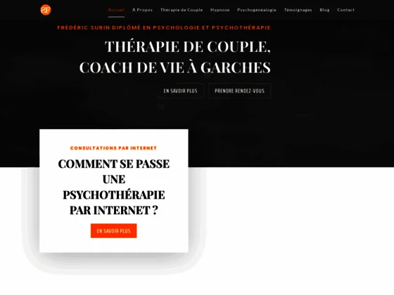 Frédéric SURIN Psychologue Psychothérapeute Hypnose Garches 92380