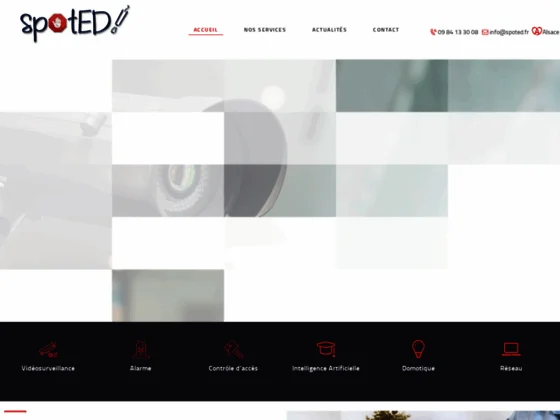 spotED! SAS Alsace Spécialiste de la vidéosurveillance