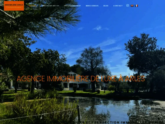 Agence immobilière Arles : Immobilière Minca
