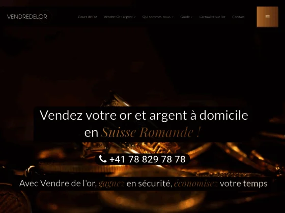 Vendre de l'or en Suisse
