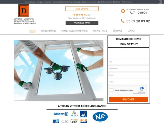 Faites appel à un miroitier à Saint Quentin