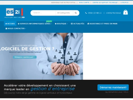 ES2I Caraïbes - Logiciels de gestion EBP et services informatiques