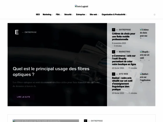 Avis Logiciel, avis sur des logiciels de gestion en entreprise