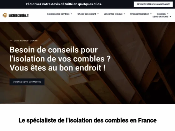 Les étapes nécessaires pour l’isolation des combles