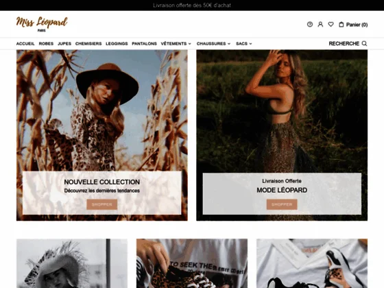 Miss Léopard : Robes et Baskets Léopard