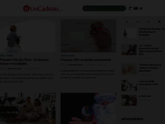 Envie de faire un cadeau perso ?