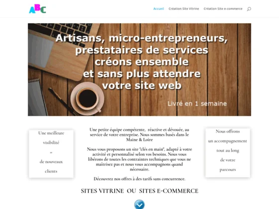 creation site web pour micro-entreprises