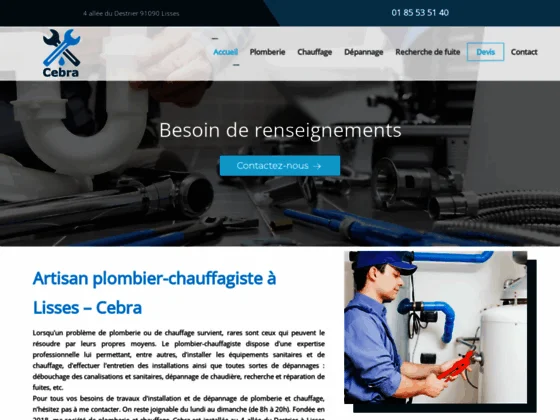 Cebra - Spécialiste en installation des chauffages à Paris