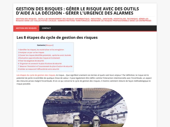 Gestion des risques