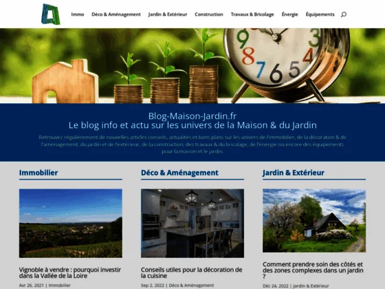 Blog d’infos sur l’univers de la maison et l’immobilier