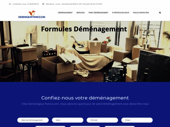 Avec Demenageur-france.com Une estimation de votre déménagement en – de 24 h !