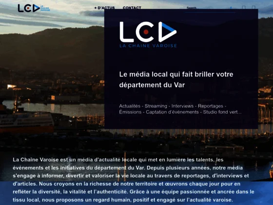 Tous les programmes de Tv au Var disponibles sur internet.