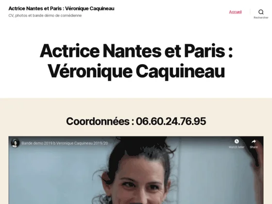 Actrice Nantes