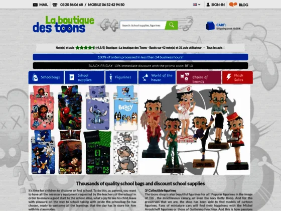 la boutique des toons