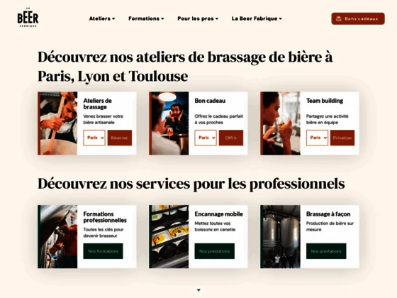 Formation pratique et interactive de brassage de bière