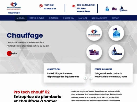 Contactez  votre entreprise de chauffage à Samer