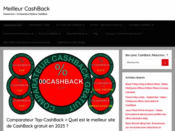 Comparateur des meilleurs sites de CashBack