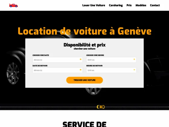 Location de véhicules à l'aéroport de Genève