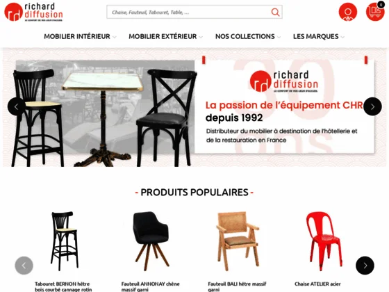 Richard Diffusion, une entreprise fournisseur de mobilier