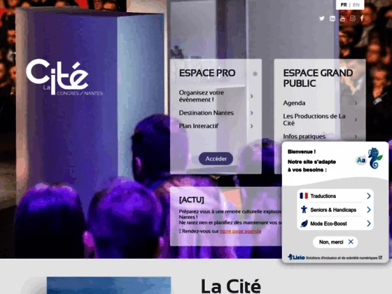 La cité des congrès de nantes