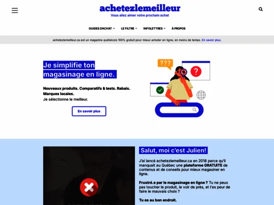 Achetez le meilleur !