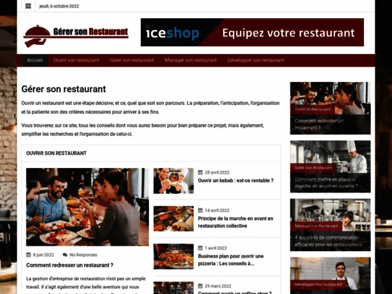 Informations et conseils sur l’ouverture et la gestion d’un restaurant 