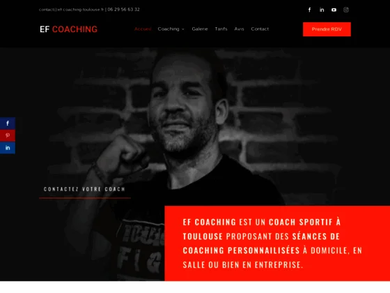 Coach Sportif - Coaching Personnalisé Toulouse - Ef Coaching