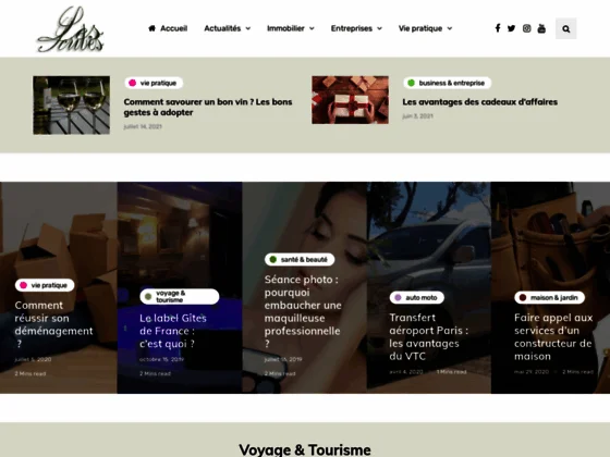 Site d’actualités & d’informations en ligne