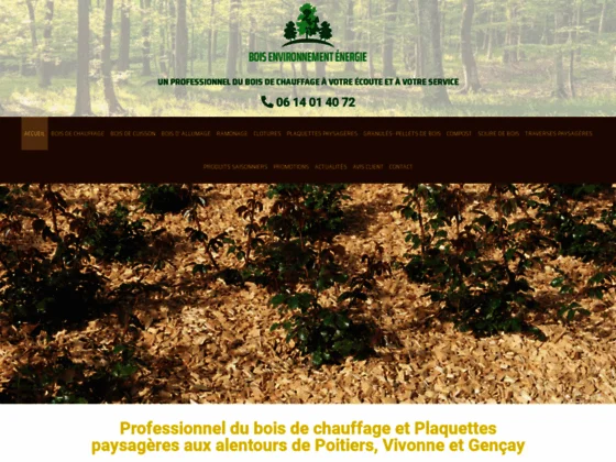 livraison de bois de chauffage Nouaillé-Maupertuis