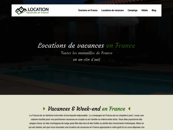 Locations de vacances en France