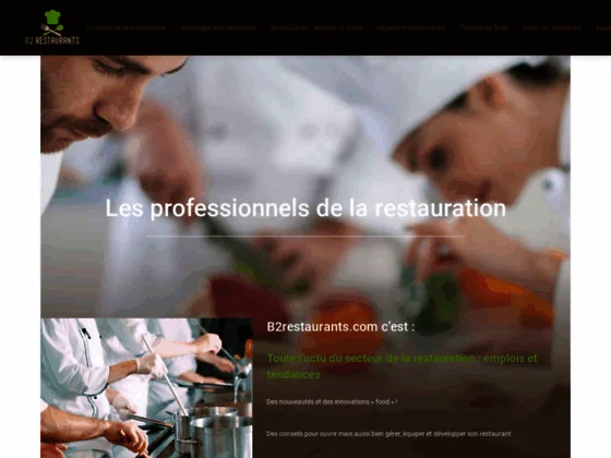 Les services de restauration