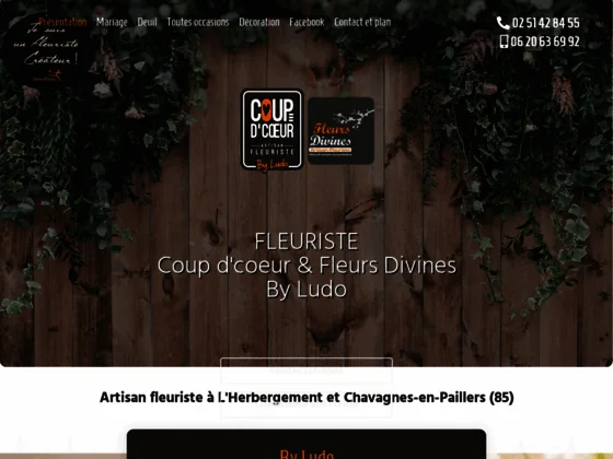 By Ludo : fleuriste à à L'Herbergement et Chavagnes-en-Paillers en Vednée en Vendée (85)