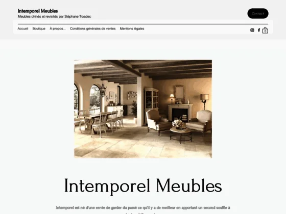 Boutique de meubles anciens revisités et relookés