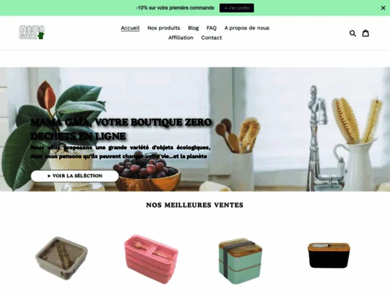 Objets écologique zéro déchets