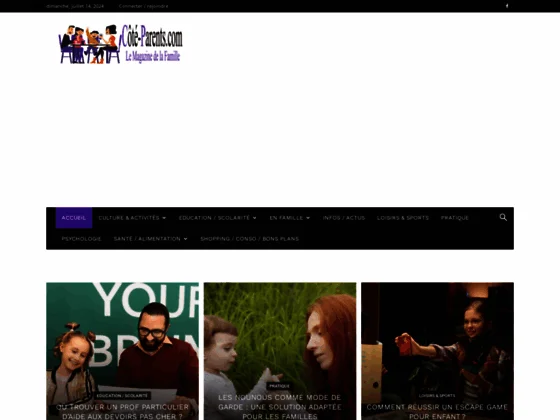 Cote-parents.com : meilleur magazine en ligne pour tous les parents