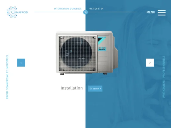 Climafroid - installation d’équipements frigorifiques en Normandie