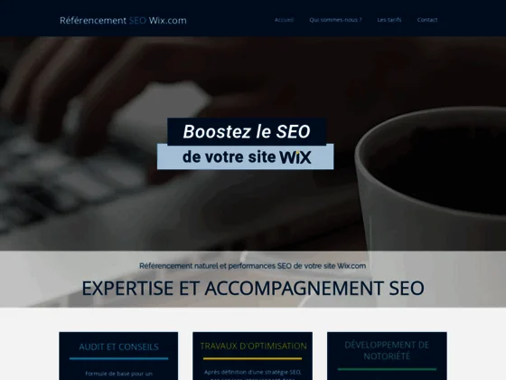 Référencement Wix